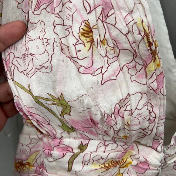 Revolve Sau Lee Posey Dress Womens 10 Floral Romantic Coquette Cottagecore - Picture 5 of 7
